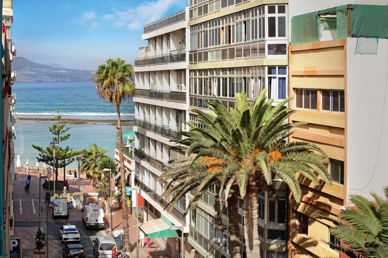 Seaview Studio Apartment Canteras Las Palmas de Gran Canaria Kültér fotó